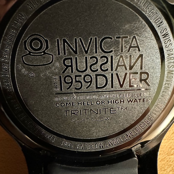 NWT Invicta Russian Pro Diver Model Watch Gen 1 - Picture 7 of 7
